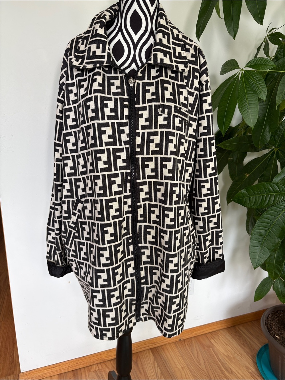 Vintage Fendi jacket reversible in beautiful condition love this one
